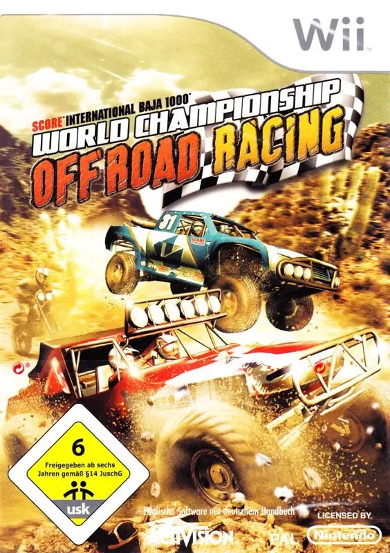 Score International Baja 1000 Game Cover