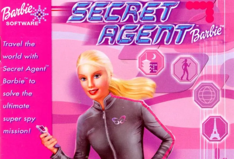 Secret Agent Barbie Game Cover