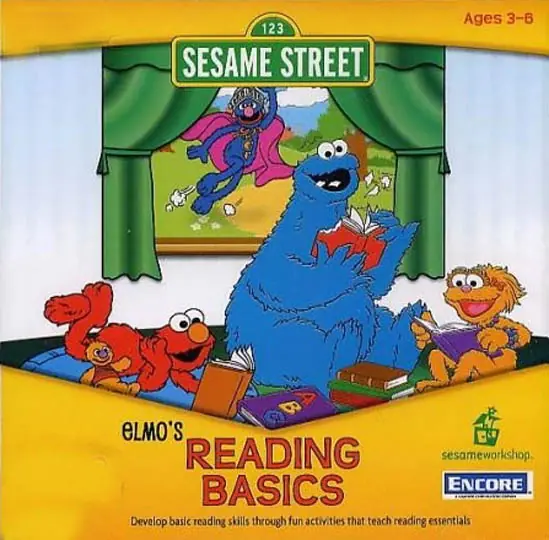 Sesame Street: Elmo's Reading Basics Game Cover