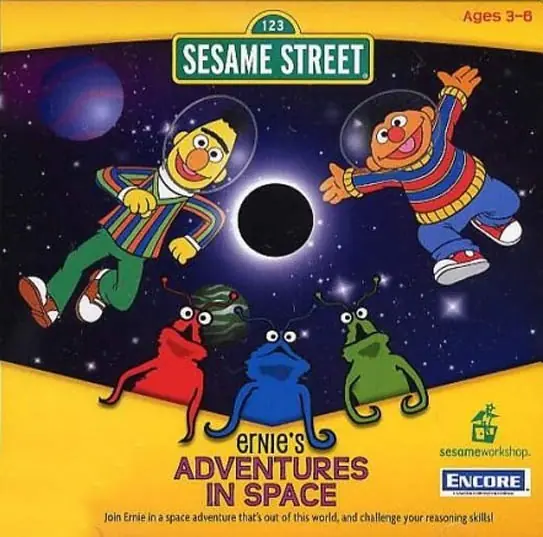 Sesame Street: Ernie's Adventures in Space Game Cover