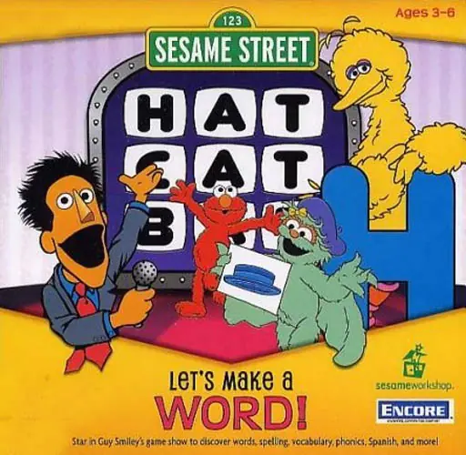 Sesame Street: Let's Make a Word! Game Cover