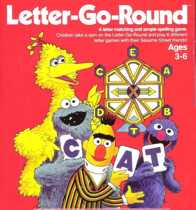 Sesame Street: Letter-Go-Round Game Cover
