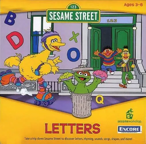 Sesame Street: Letters Game Cover