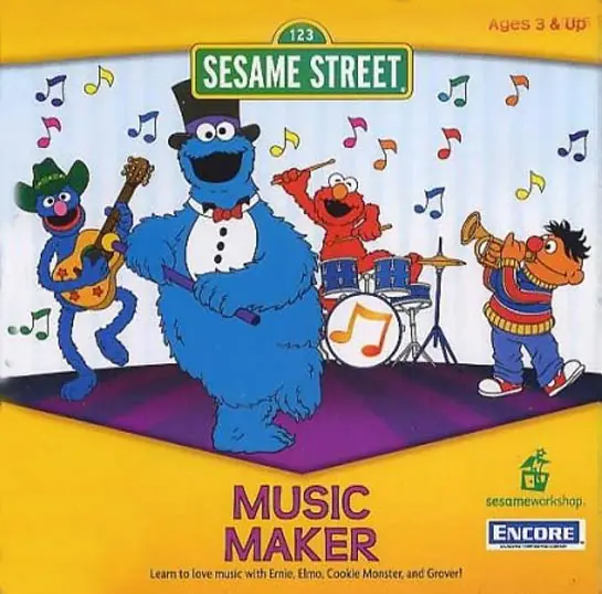 Sesame Street: Music Maker Game Cover