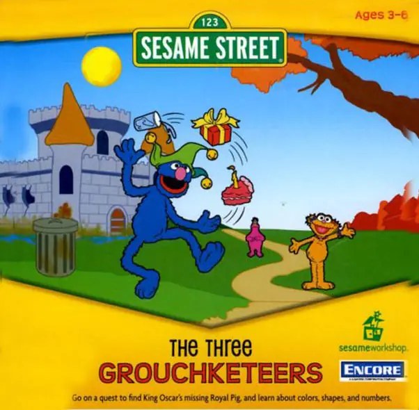 Sesame Street: The Three Grouchketeers Game Cover
