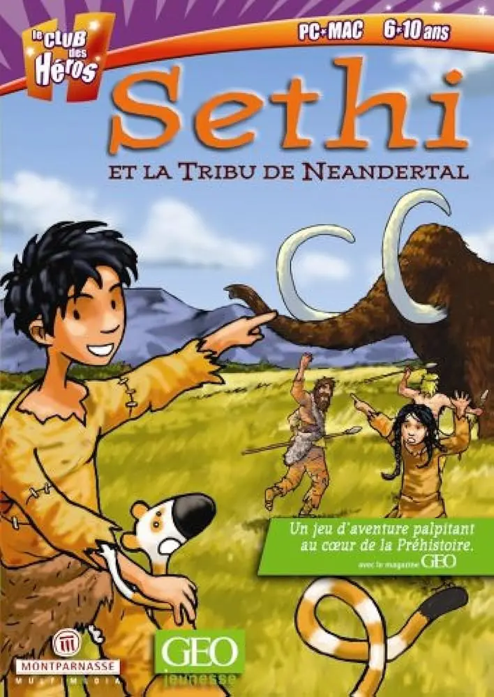 Sethi et la Tribu de Neandertal Game Cover