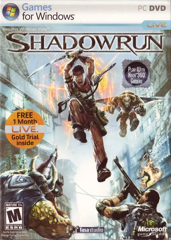 Shadowrun Game Cover