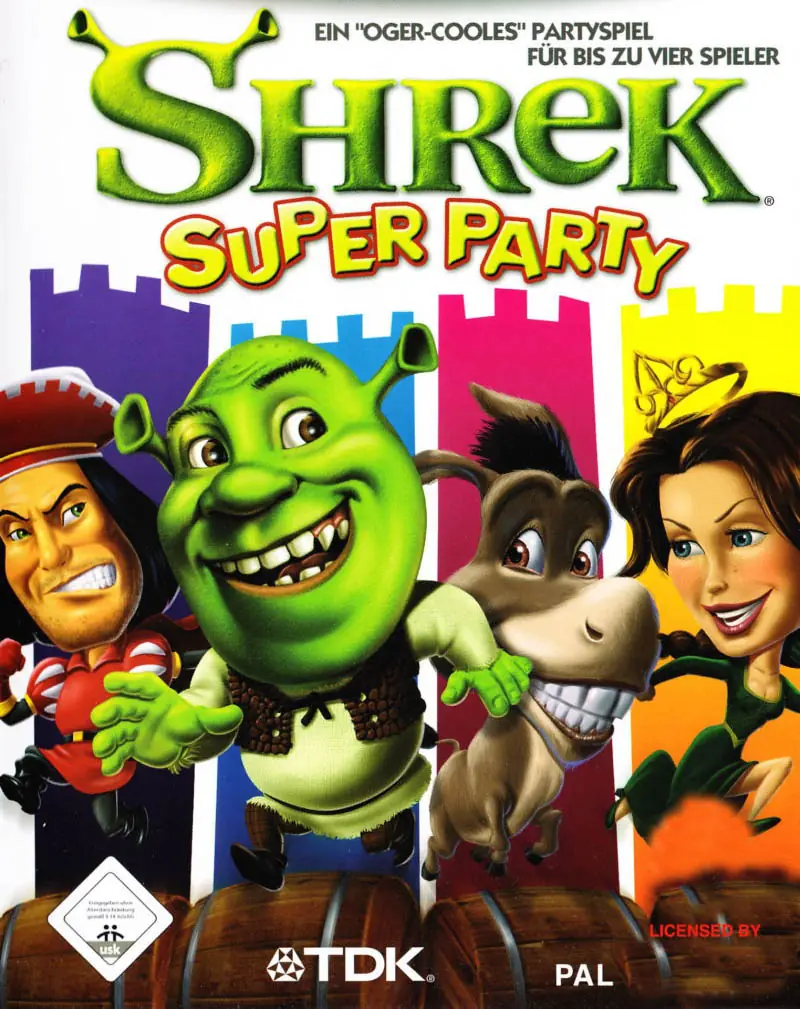 Shrek: Super Party Game Cover