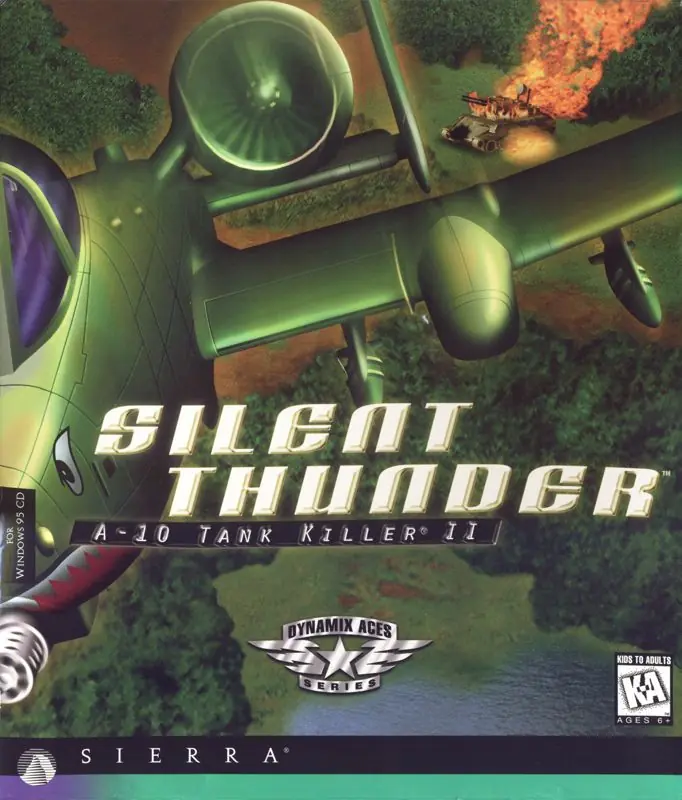 Silent Thunder: A-10 Tank Killer II Game Cover
