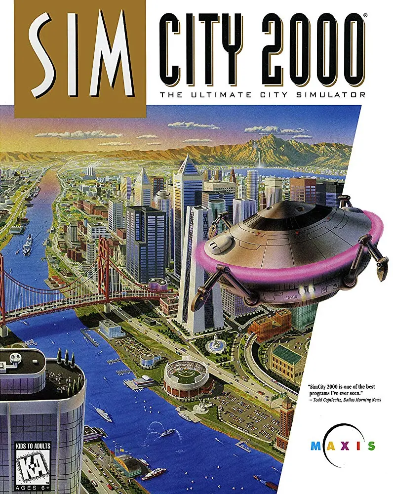 SimCity 2000 Game Cover