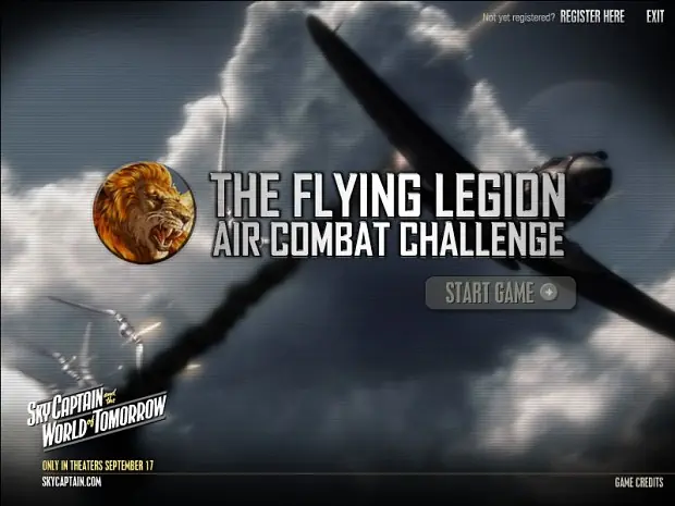 Sky Captain: Flying Legion Air Combat Challenge Game Cover