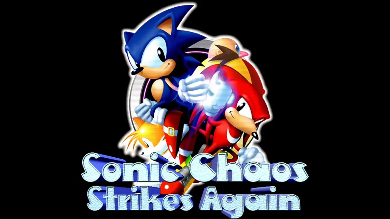Sonic Chaos Strikes Again Game Cover