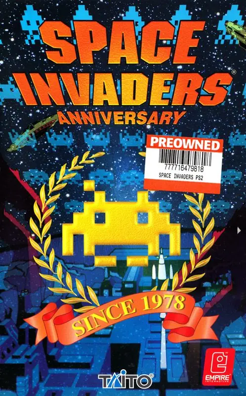 Space Invaders: Anniversary Game Cover