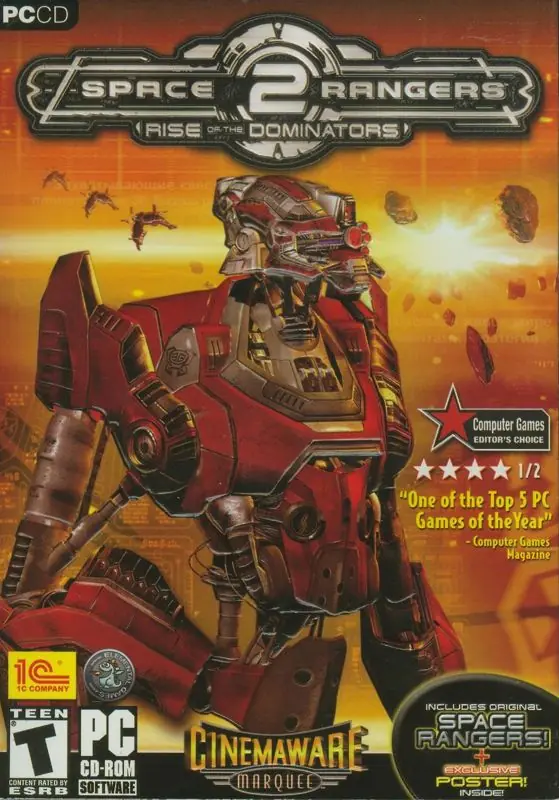 Space Rangers 2: Dominators Game Cover