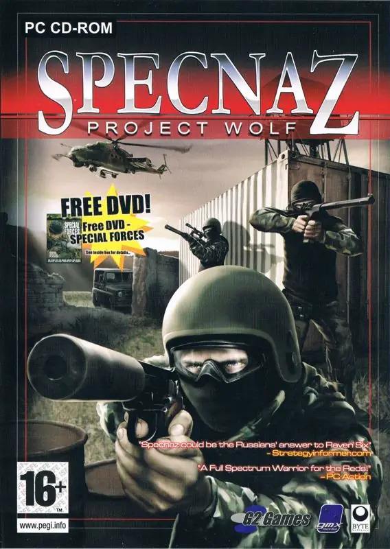 Specnaz: Project Wolf Game Cover