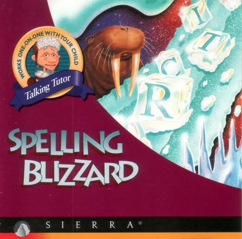 Spelling Blizzard Game Cover