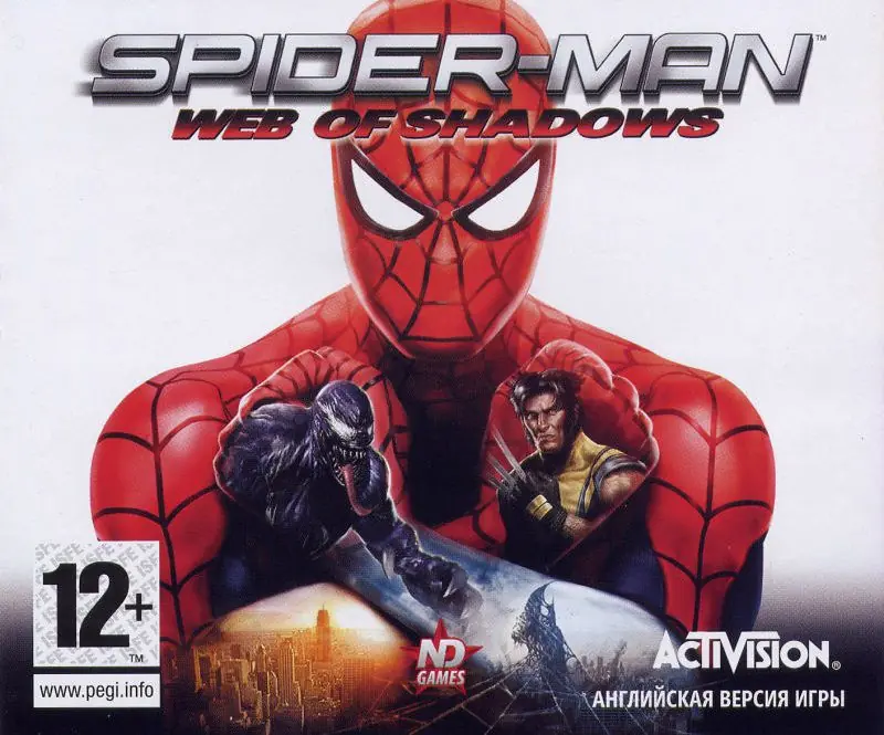 Spider-Man: Web of Shadows Game Cover