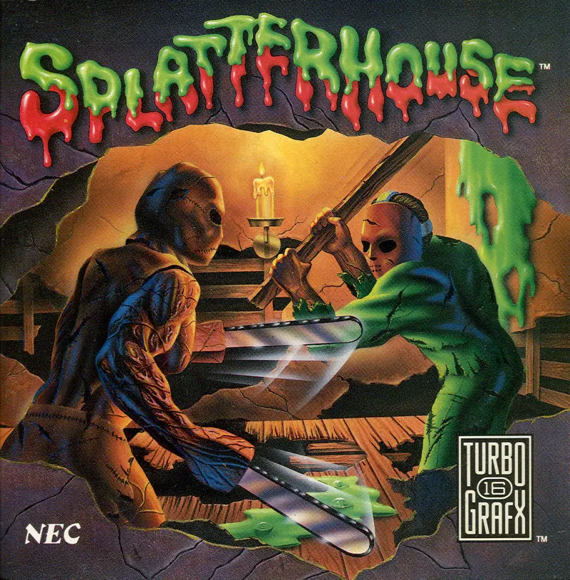 Splatterhouse Game Cover