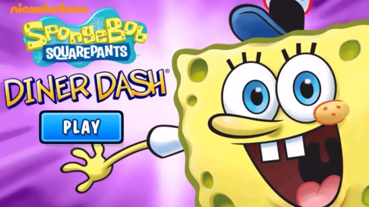 SpongeBob SquarePants Diner Dash Game Cover