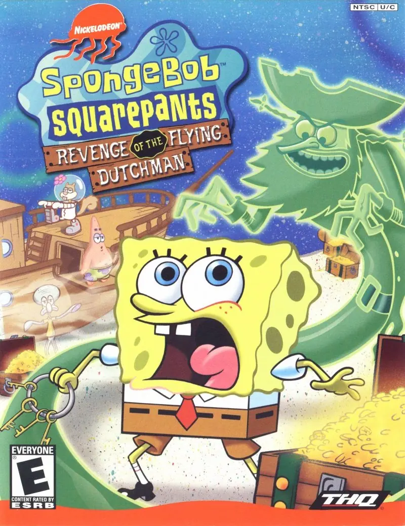 SpongeBob SquarePants: Revenge of the Flying Dutchman Game Cover