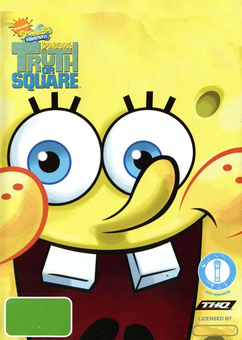SpongeBob's Truth or Square Game Cover