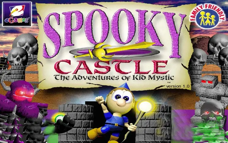 Spooky Castle: The Adventures Of Kid Mystic Game Cover