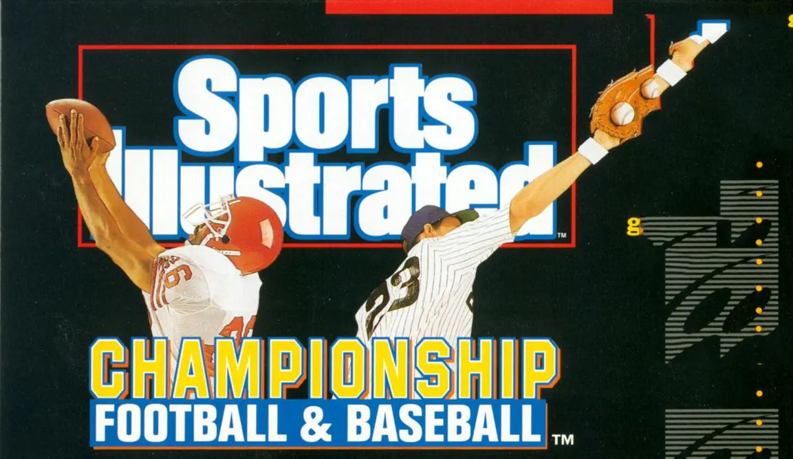 Sports Illustrated: Championship Football & Baseball Game Cover