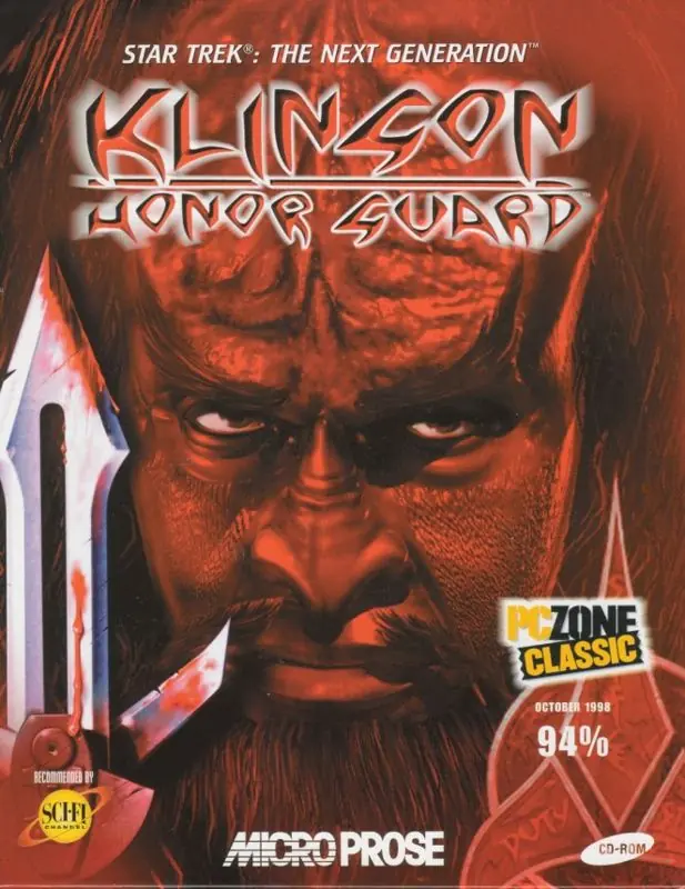 Star Trek: The Next Generation - Klingon Honor Guard Game Cover