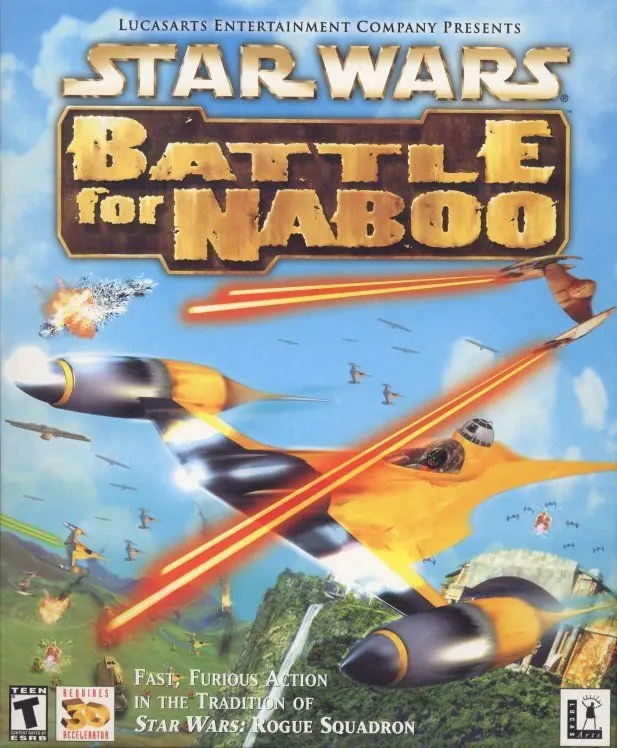 Star Wars: Battle for Naboo Game Cover