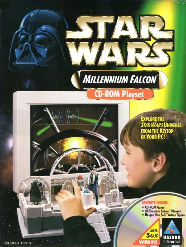 Star Wars: Millennium Falcon CD-ROM Playset Game Cover