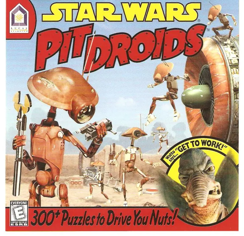 Star Wars: Pit Droids Game Cover
