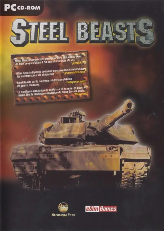 Steel Beasts Game Cover