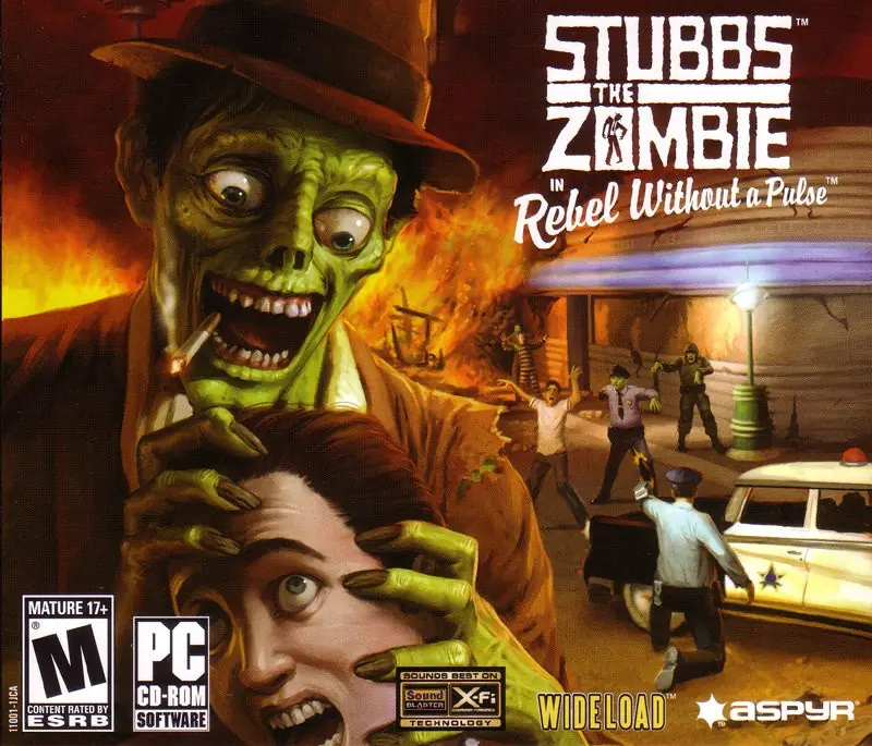 Stubbs the Zombie in Rebel Without a Pulse Game Cover