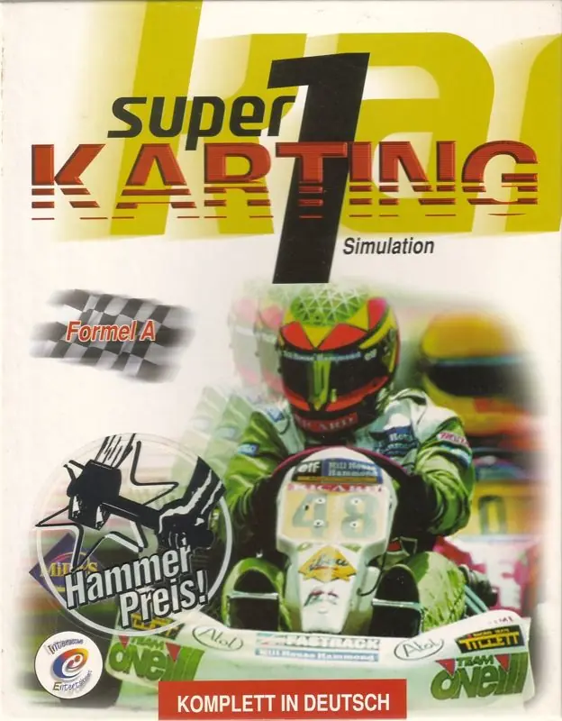 Super 1 Karting Simulation Game Cover