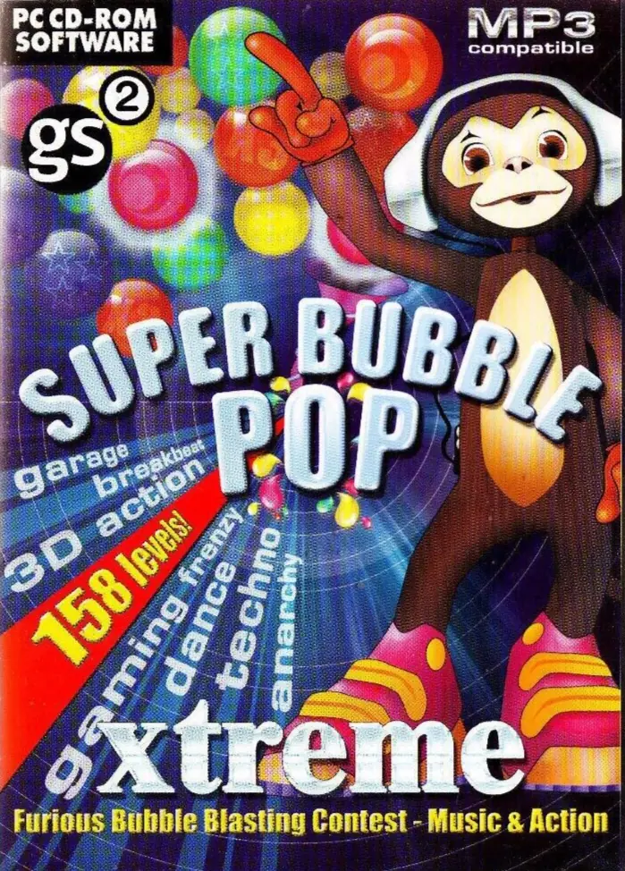 Super Bubble Pop Extreme Game Cover
