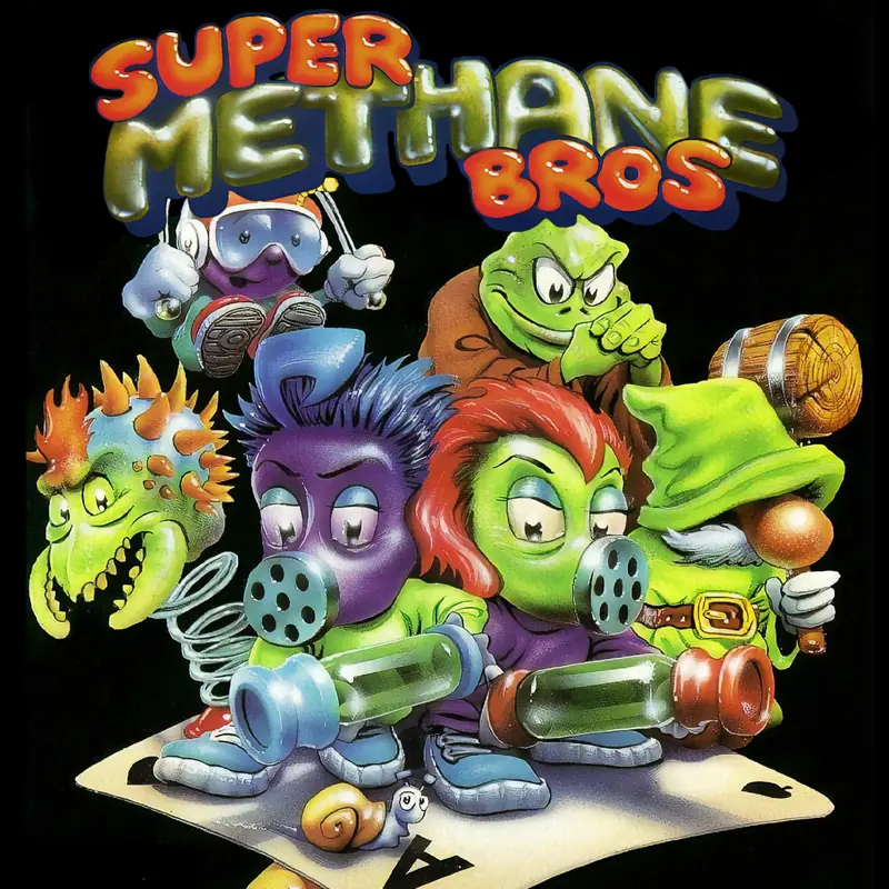 Super Methane Bros Game Cover