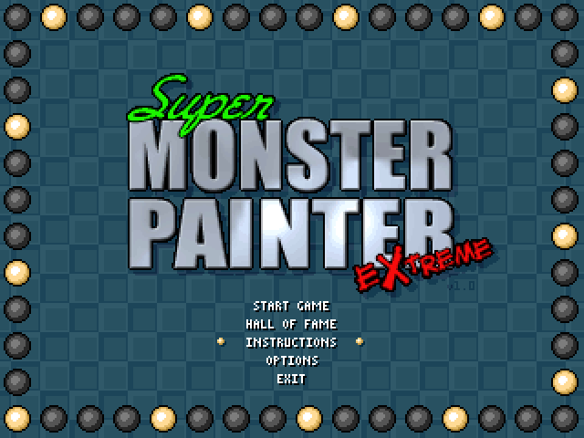 Super Monster Painter Extreme Game Cover
