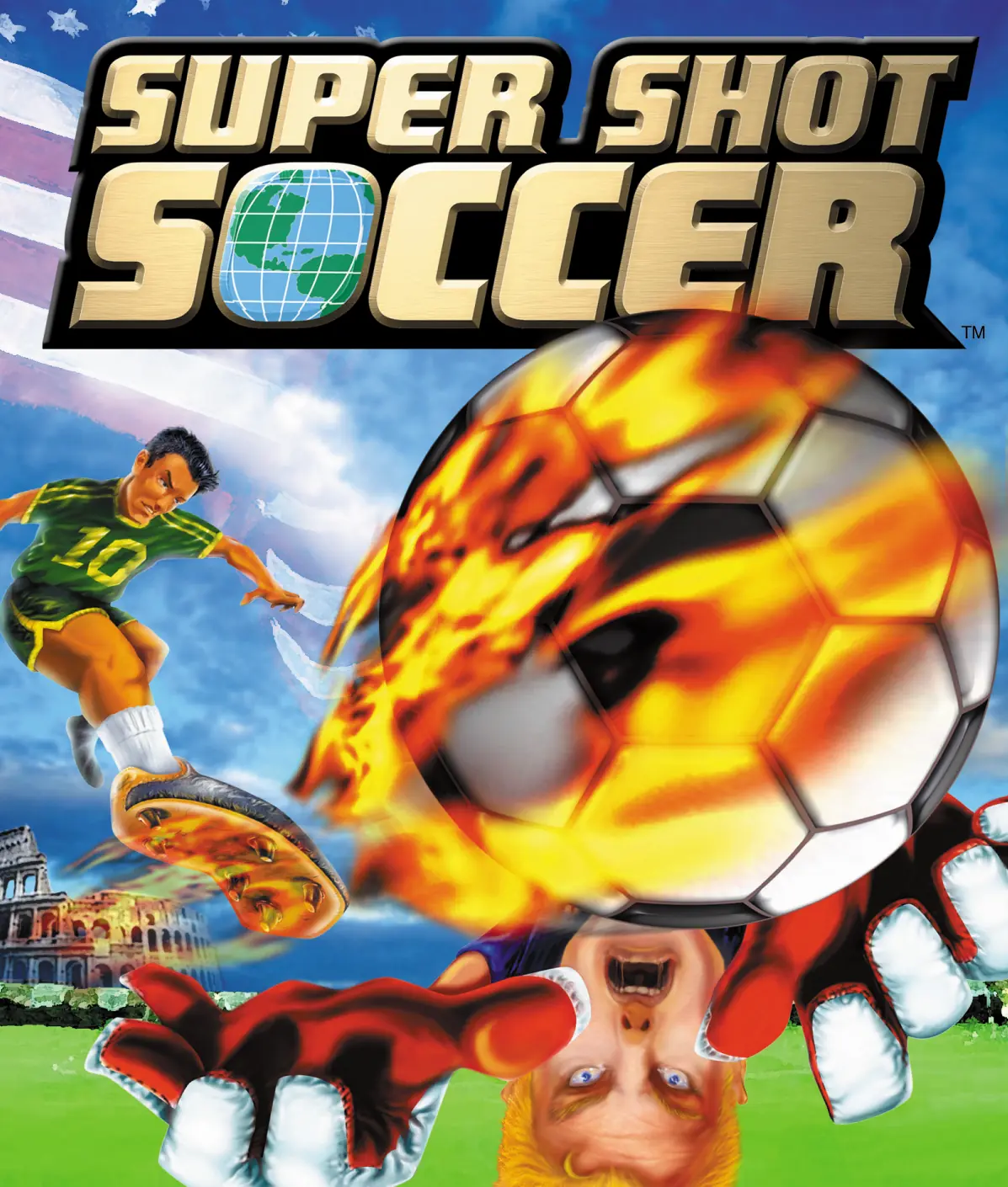 Super Shot Soccer Game Cover