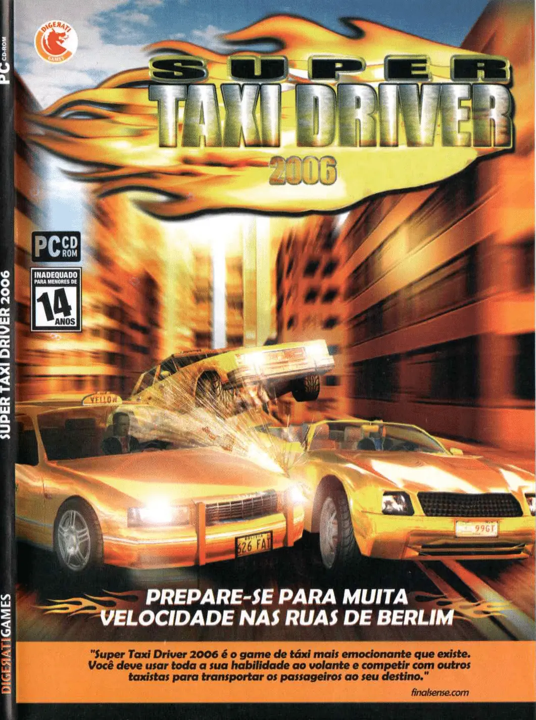 Super Taxi Driver 2006 Game Cover