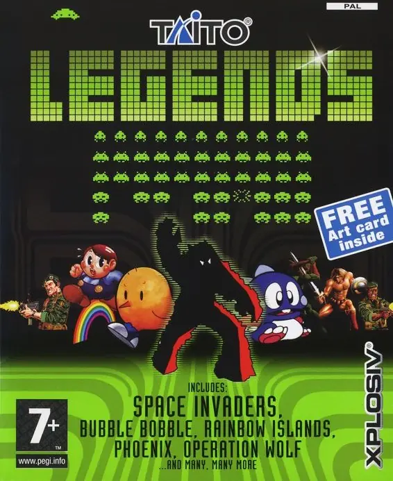 Taito Legends Game Cover