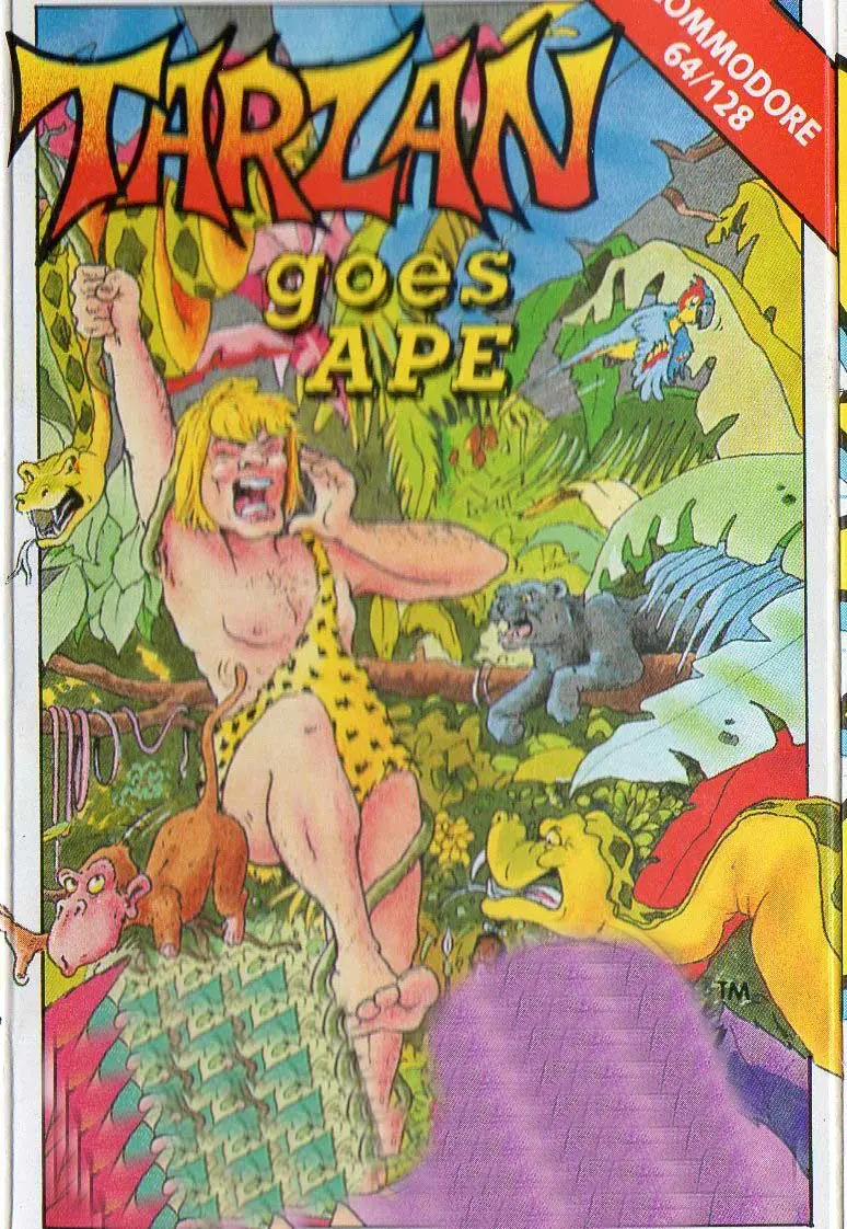Tarzan Goes Ape! Game Cover