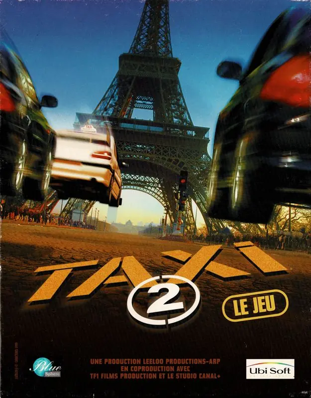 Taxi 2 Game Cover