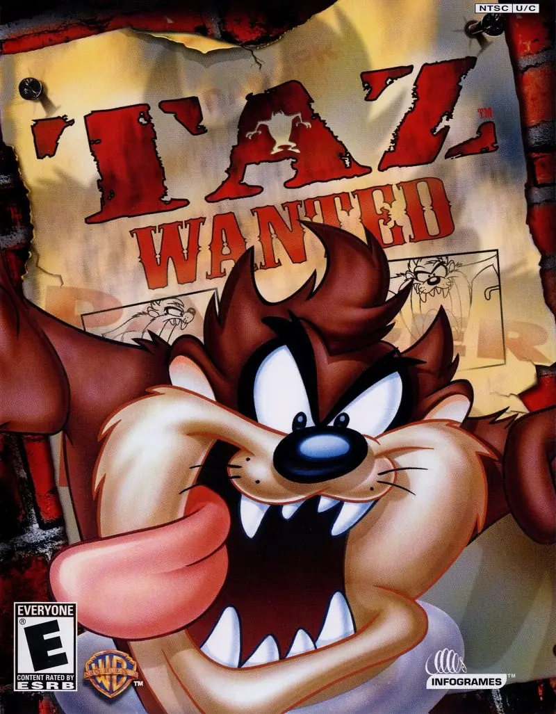Taz: Wanted Game Cover