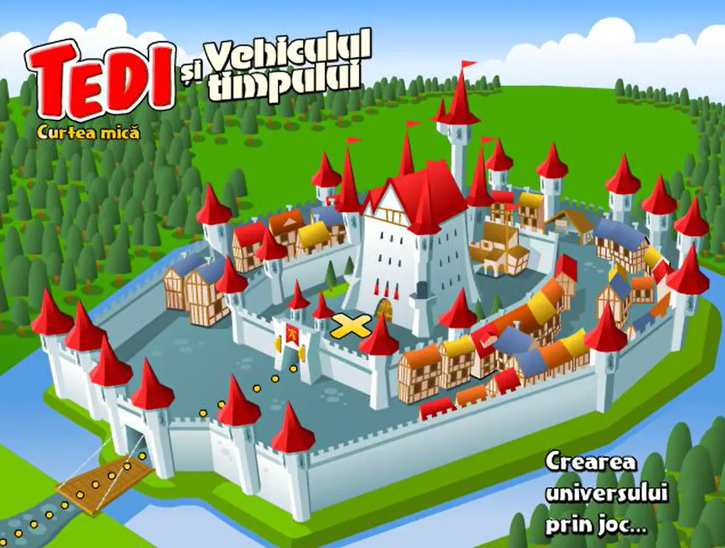 Tedi şi Vehiculul Timpului Game Cover