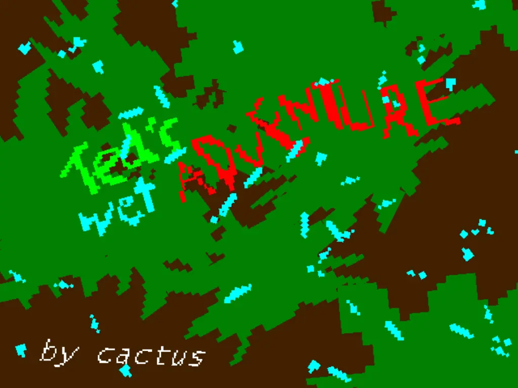 Ted's Wet Adventure Game Cover