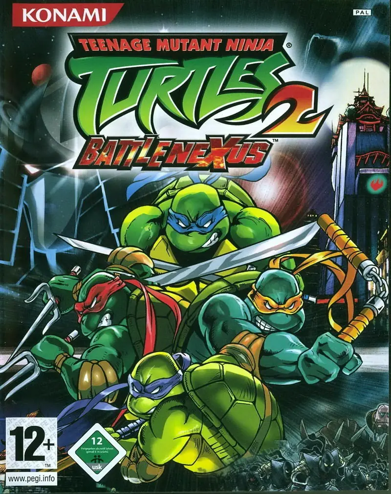 Teenage Mutant Ninja Turtles 2: Battle Nexus Game Cover