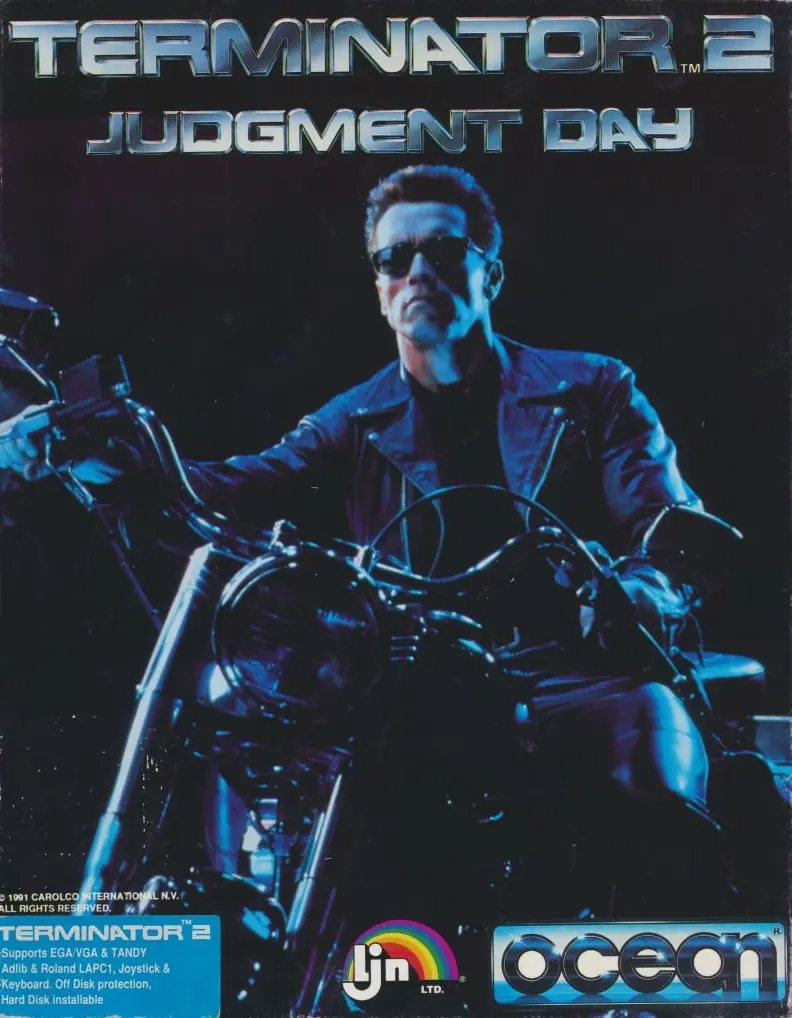 Terminator 2: Judgment Day Game Cover