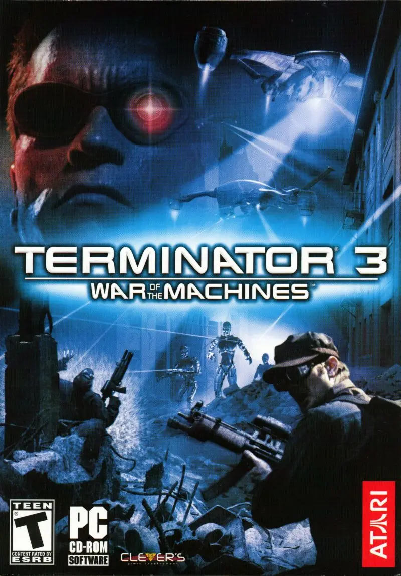 Terminator 3: War of the Machines Game Cover
