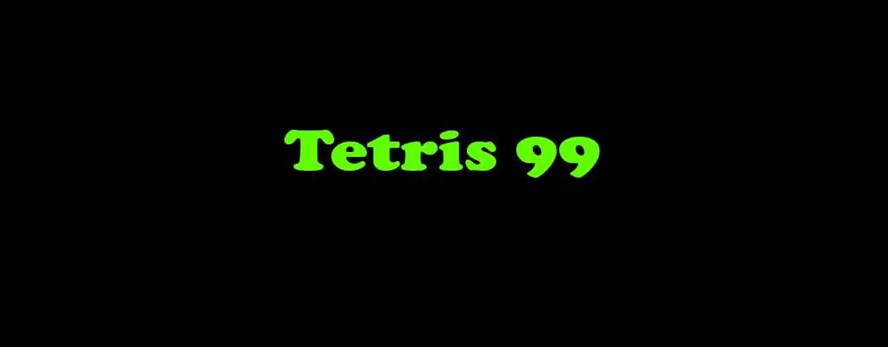 Tetris 99 Game Cover