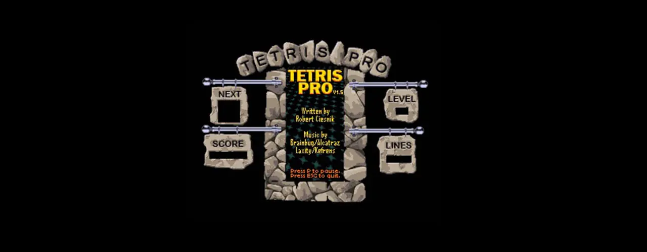 Tetris Pro Game Cover